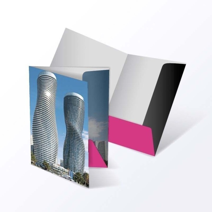 Carpeta 2 solapas personalizada | Newgrafponline