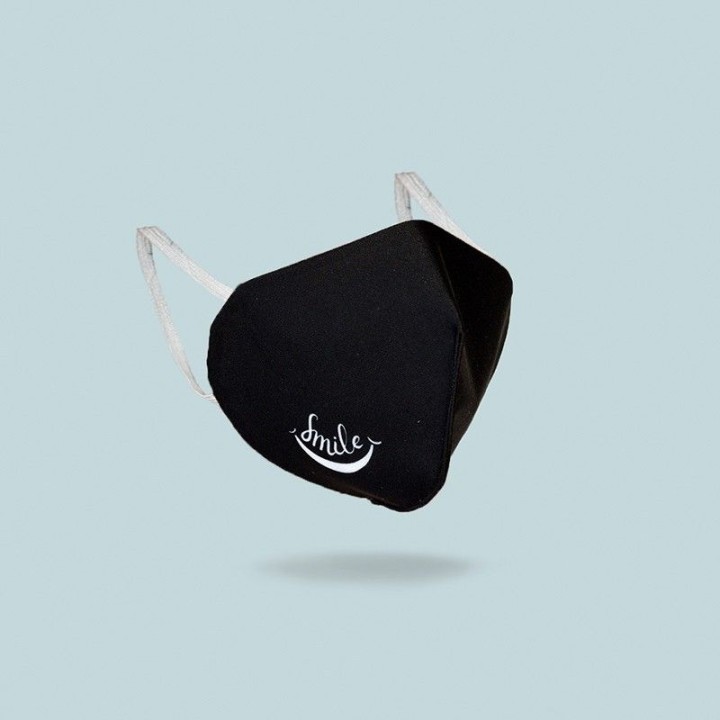 Mascarilla higiénica tipo FFP2 smile reutilizable y lavable | Newgrafponline
