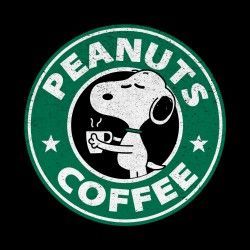 Camiseta Peanuts coffee