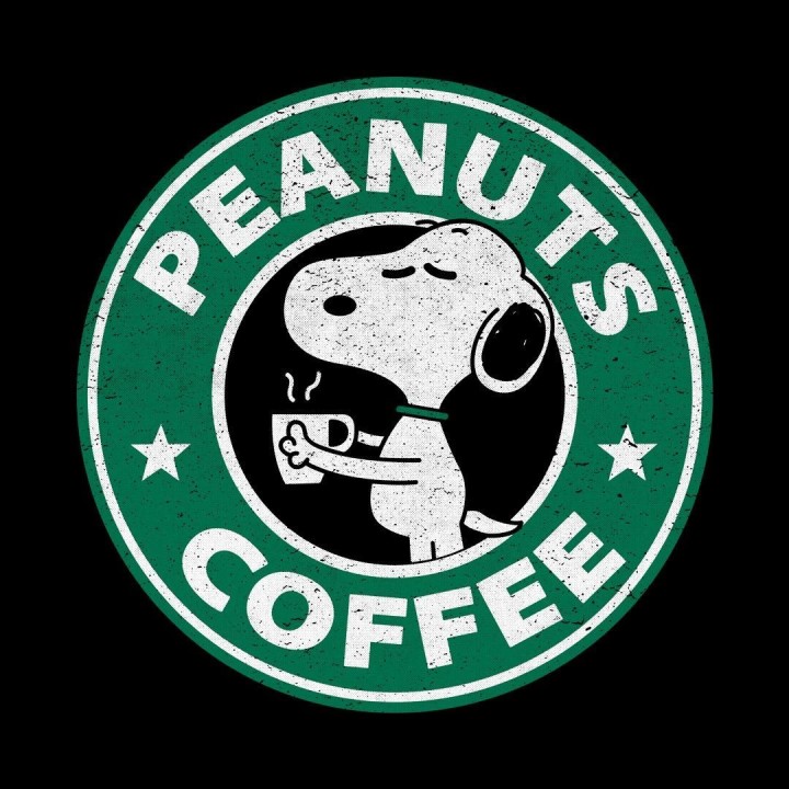 Camiseta Peanuts coffee | Newgrafponline