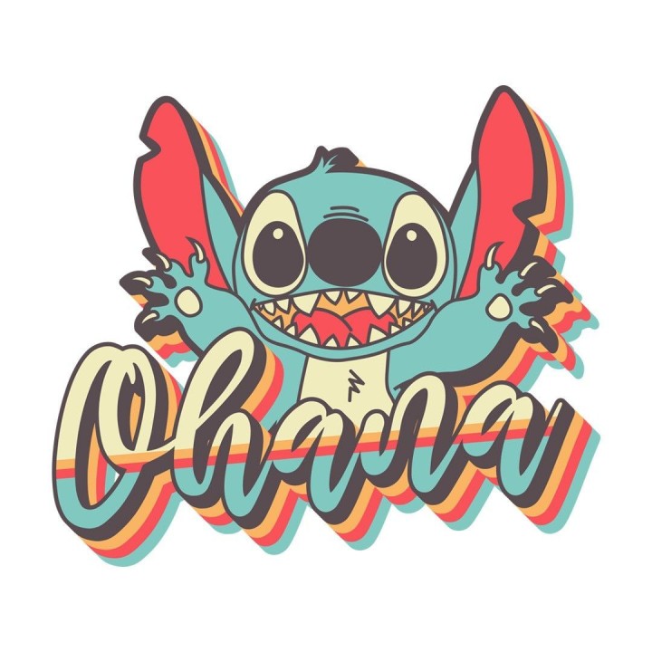 Camiseta Ohana vibes | Newgrafponline