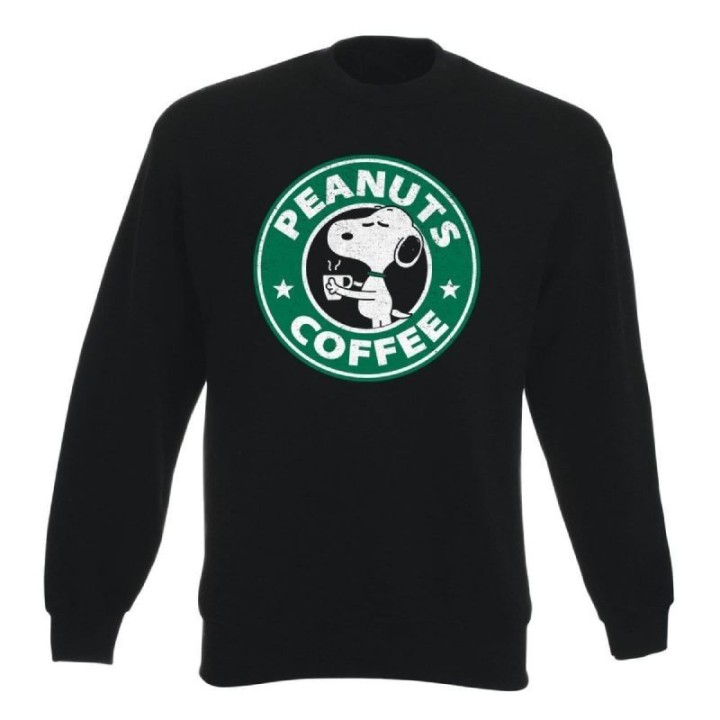 Sudadera Peanuts coffee | Newgrafponline