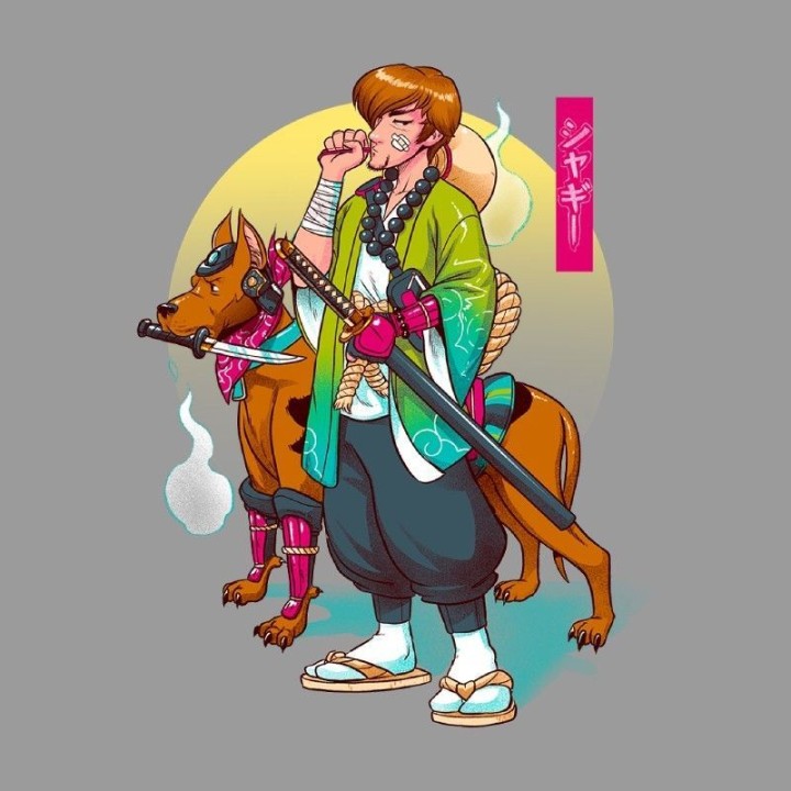 Camiseta Scooby ninja | Newgrafponline