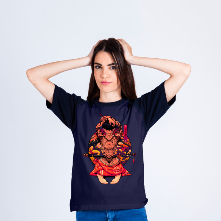 Camiseta Samurai girl | Newgrafponline
