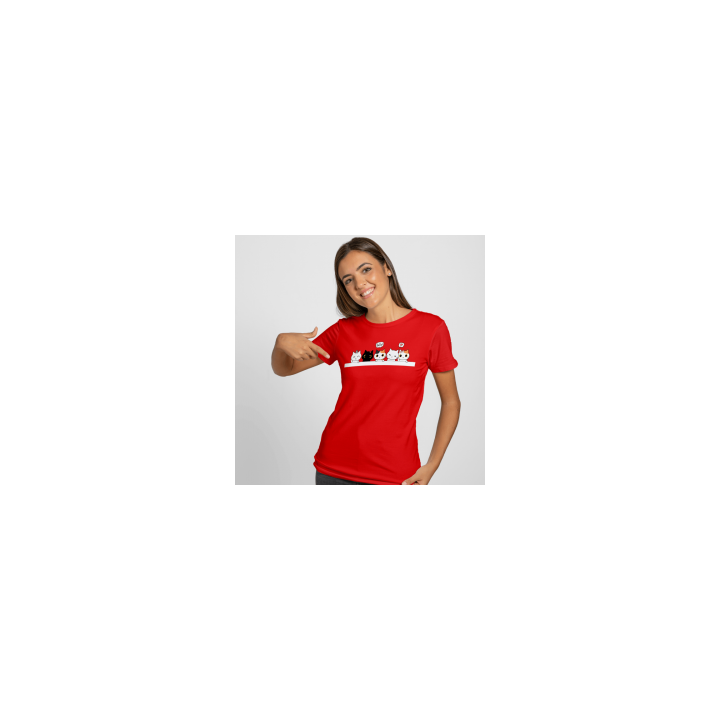 Camiseta personalizada con impresión digital de manga corta