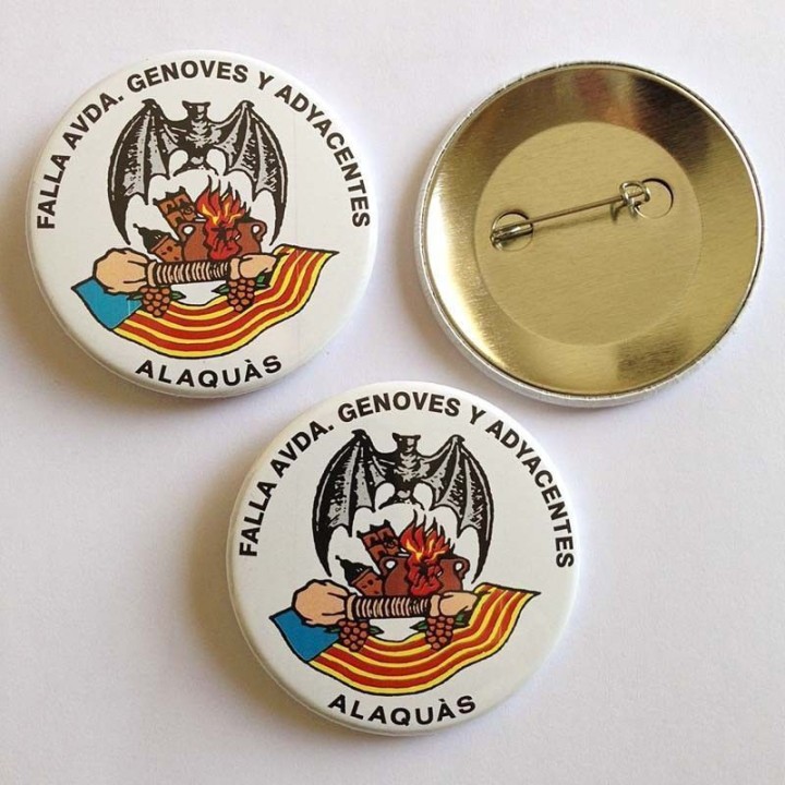 Chapa personalizada 75 mm