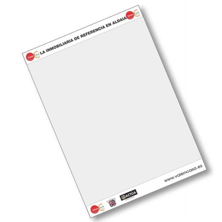 Funda PVC transparente inmobiliaria