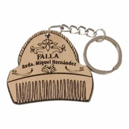 Llavero madera personalizado