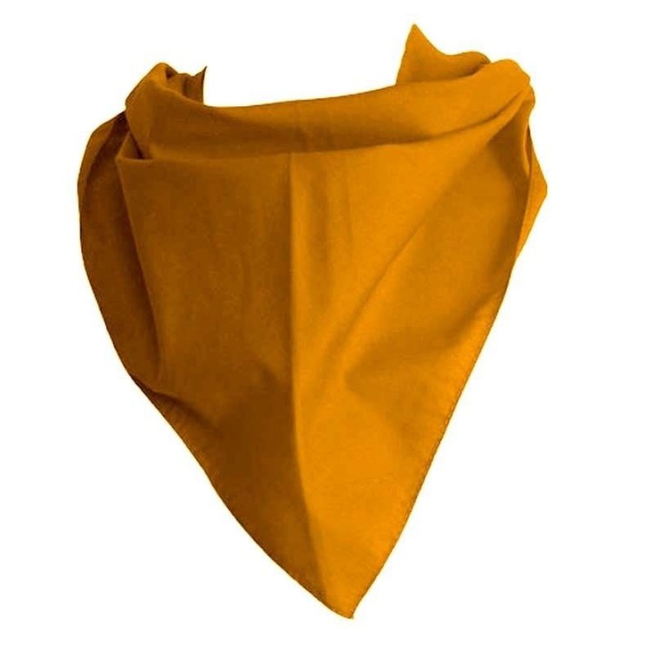 Pañuelo triangular personalizado en serigrafía de adulto poliéster/algodón