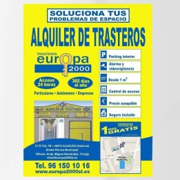 Flyer publicitario 21 x 29,7 cm