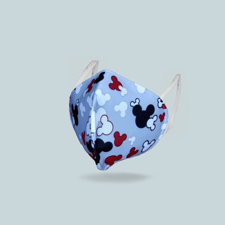 Mascarilla higiénica tipo FFP2 Mick Maus reutilizable y lavable | Newgrafponline