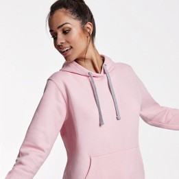 Sudadera capucha mujer personalizada serigrafía