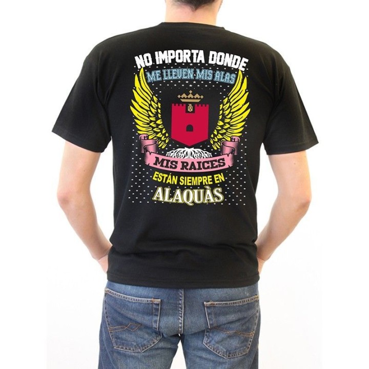 Camiseta personalizada con diseño raíces | Newgrafponline
