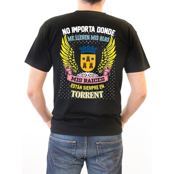 Camiseta personalizada con diseño raíces | Newgrafponline
