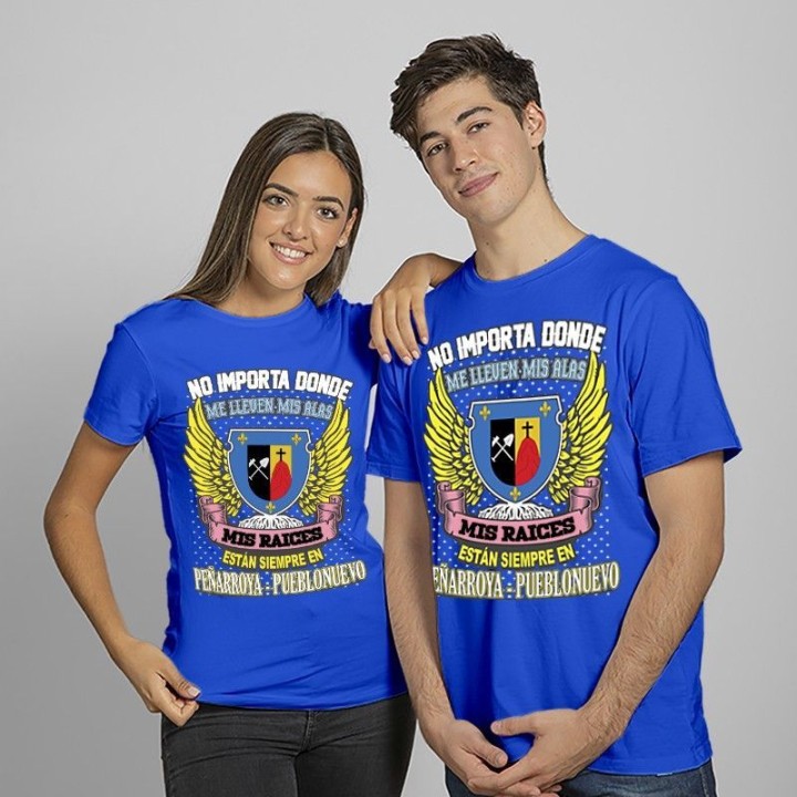 Camiseta personalizada con diseño raíces | Newgrafponline